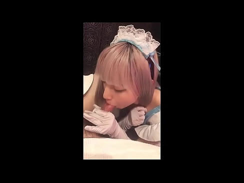❤️ Japanese Idol [mayuka], pakaian pembantu rumah Perancis, bahagian 1, blowjob dan jerk dengan losyen ☑ seks super pada kami ❌️❤